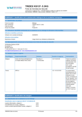 Tridex KS137 5,3kg - SDS